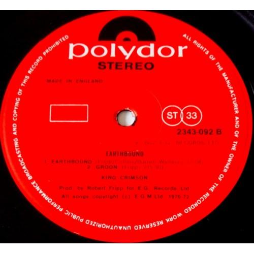  Vinyl records  King Crimson – Earthbound / 2343 092 picture in  Vinyl Play магазин LP и CD  10276  3 