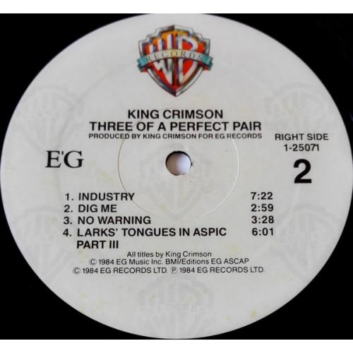  Vinyl records  King Crimson – Three Of A Perfect Pair / 9 25071-1 picture in  Vinyl Play магазин LP и CD  10302  4 