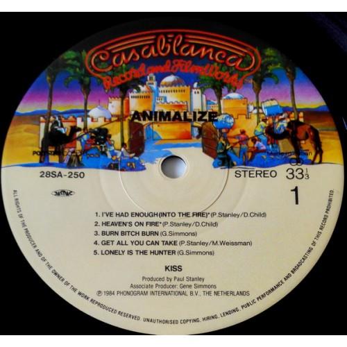 Картинка  Виниловые пластинки  Kiss – Animalize / 28SA-250 в  Vinyl Play магазин LP и CD   10417 2 