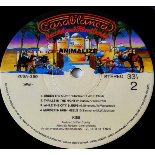 Картинка  Виниловые пластинки  Kiss – Animalize / 28SA-250 в  Vinyl Play магазин LP и CD   10417 3 