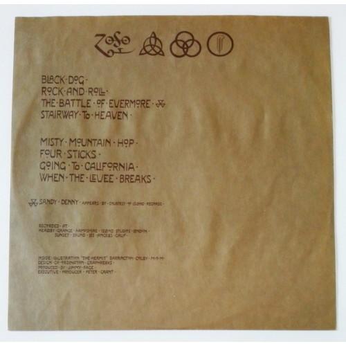 Картинка  Виниловые пластинки  Led Zeppelin – Untitled / P-8166A в  Vinyl Play магазин LP и CD   09678 3 