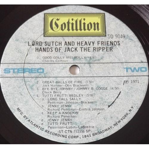 Картинка  Виниловые пластинки  Lord Sutch And Heavy Friends – Hands Of Jack The Ripper / SD 9049 в  Vinyl Play магазин LP и CD   09795 5 