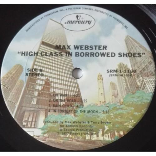  Vinyl records  Max Webster – High Class In Borrowed Shoes / SRM-1-1160 picture in  Vinyl Play магазин LP и CD  10492  1 
