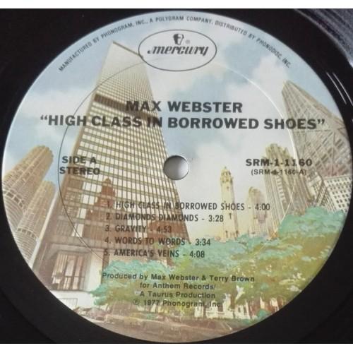  Vinyl records  Max Webster – High Class In Borrowed Shoes / SRM-1-1160 picture in  Vinyl Play магазин LP и CD  10492  5 