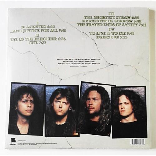 Картинка  Виниловые пластинки  Metallica – ...And Justice For All / BLCKND007R-1 / Sealed в  Vinyl Play магазин LP и CD   10658 1 