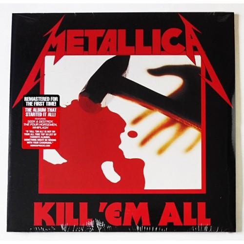  Vinyl records  Metallica – Kill 'Em All / BLCKND003R-1 / Sealed in Vinyl Play магазин LP и CD  10659 