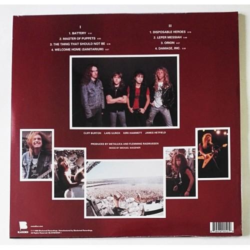 Картинка  Виниловые пластинки  Metallica – Master Of Puppets / BLCKND005R-1 / Sealed в  Vinyl Play магазин LP и CD   10656 1 