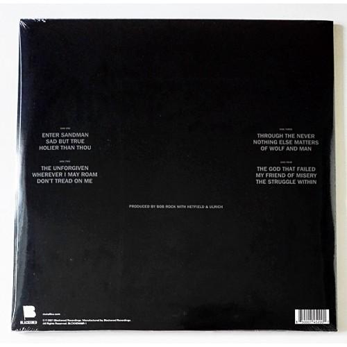 Картинка  Виниловые пластинки  Metallica – Metallica / BLCKND008R-1 / Sealed в  Vinyl Play магазин LP и CD   10655 1 