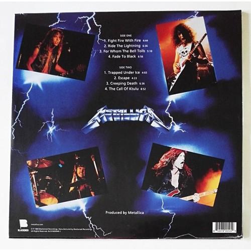 Картинка  Виниловые пластинки  Metallica – Ride The Lightning / BLCKND004R-1 / Sealed в  Vinyl Play магазин LP и CD   10657 1 