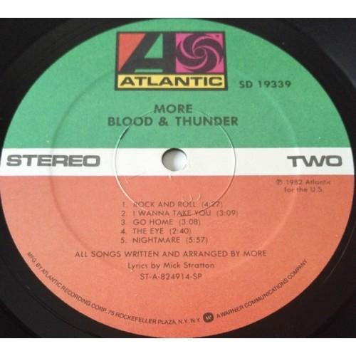  Vinyl records  More – Blood & Thunder / SD 19339 picture in  Vinyl Play магазин LP и CD  09800  3 