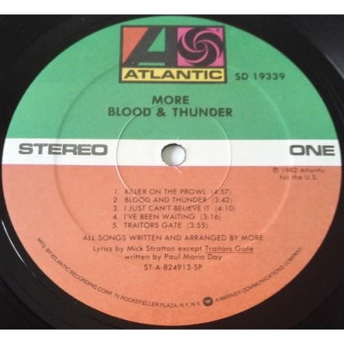  Vinyl records  More – Blood & Thunder / SD 19339 picture in  Vinyl Play магазин LP и CD  09800  2 