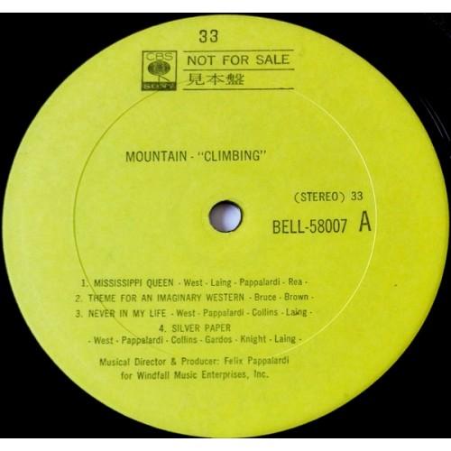 Картинка  Виниловые пластинки  Mountain – Climbing! / BELL-58007 в  Vinyl Play магазин LP и CD   10451 4 