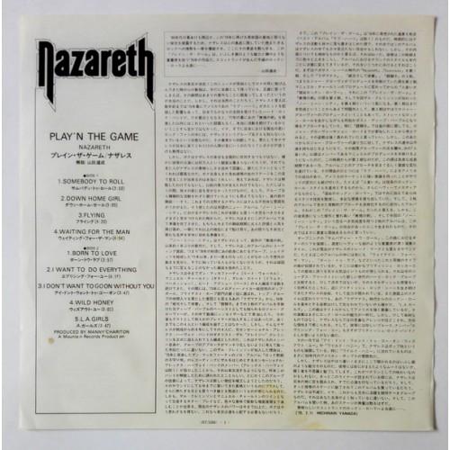 Картинка  Виниловые пластинки  Nazareth – Play 'N' The Game / BT-5286 в  Vinyl Play магазин LP и CD   09799 2 