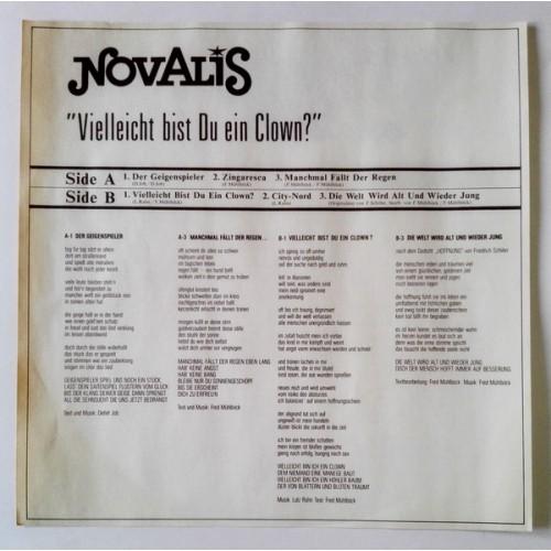  Vinyl records  Novalis – Vielleicht Bist Du Ein Clown? / SUX-152-EB picture in  Vinyl Play магазин LP и CD  10290  1 