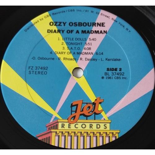  Vinyl records  Ozzy Osbourne – Diary Of A Madman / FZ 37492 picture in  Vinyl Play магазин LP и CD  09822  3 