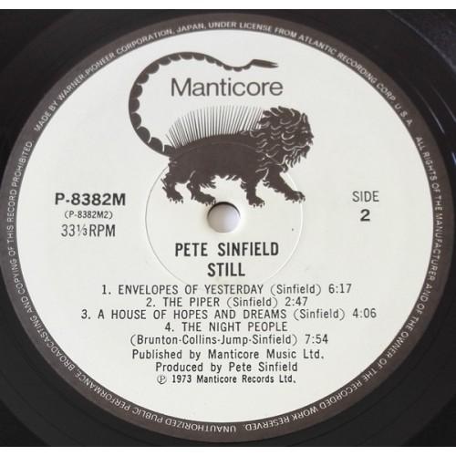  Vinyl records  Peter Sinfield – Still / P-8382M picture in  Vinyl Play магазин LP и CD  10367  5 