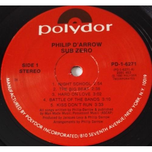  Vinyl records  Philip Darrow – Sub Zero / PD-1-6271 picture in  Vinyl Play магазин LP и CD  10129  1 