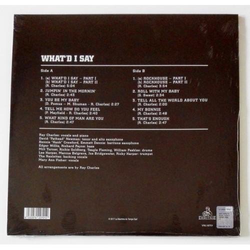  Vinyl records  Ray Charles – What'd I Say / VNL18701 / Sealed picture in  Vinyl Play магазин LP и CD  09715  1 