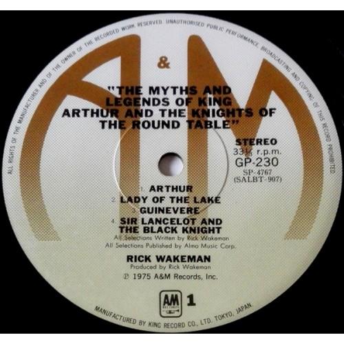 Картинка  Виниловые пластинки  Rick Wakeman – The Myths And Legends Of King Arthur And The Knights Of The Round Table / GP-230 в  Vinyl Play магазин LP и CD   10502 6 
