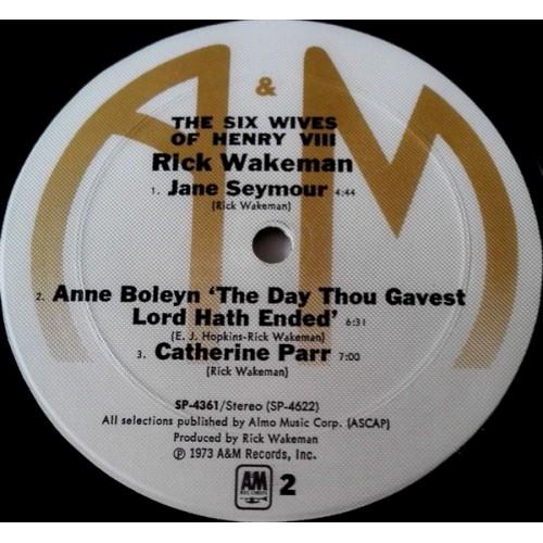 Картинка  Виниловые пластинки  Rick Wakeman – The Six Wives Of Henry VIII / SP-4361 в  Vinyl Play магазин LP и CD   10505 5 
