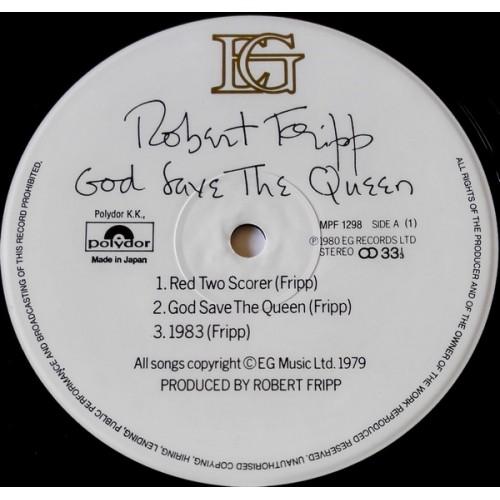 Картинка  Виниловые пластинки  Robert Fripp – God Save The Queen / Under Heavy Manners / MPF 1298 в  Vinyl Play магазин LP и CD   10235 4 