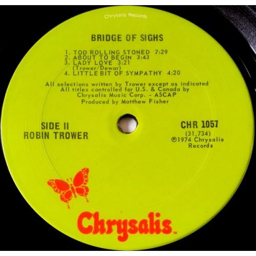 Картинка  Виниловые пластинки  Robin Trower – Bridge Of Sighs / CHR 1057 в  Vinyl Play магазин LP и CD   10481 3 