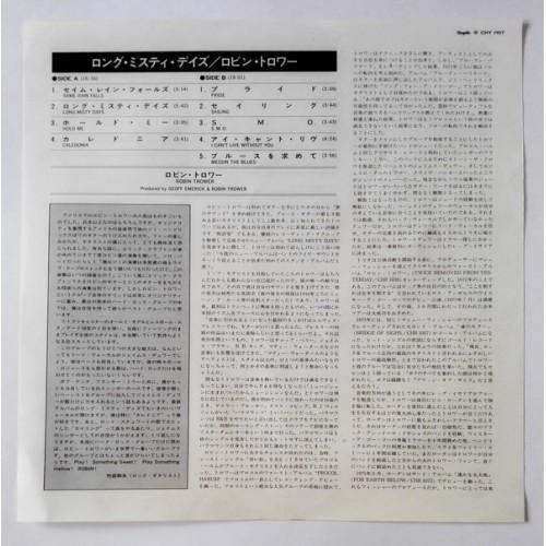 Картинка  Виниловые пластинки  Robin Trower – Long Misty Days / CHY 1107 в  Vinyl Play магазин LP и CD   09810 2 