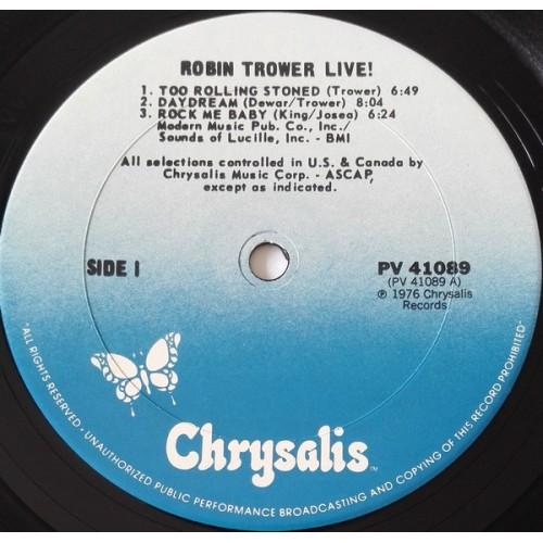 Картинка  Виниловые пластинки  Robin Trower – Robin Trower Live! / PV 41089 в  Vinyl Play магазин LP и CD   09960 1 