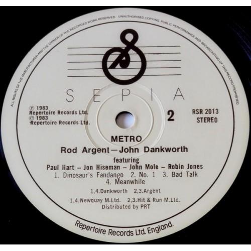  Vinyl records  Rod Argent, John Dankworth – Metro / RSR 2013 picture in  Vinyl Play магазин LP и CD  10232  3 