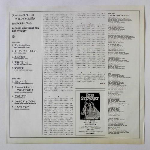 Картинка  Виниловые пластинки  Rod Stewart – Blondes Have More Fun / P-10602W в  Vinyl Play магазин LP и CD   10452 4 
