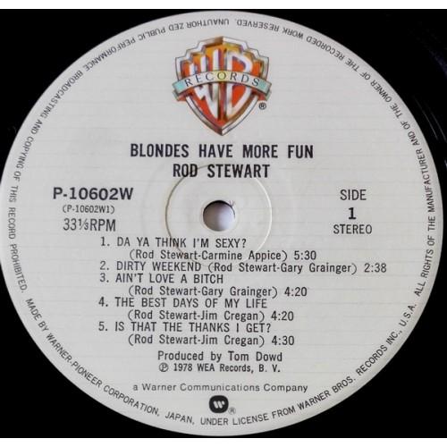 Картинка  Виниловые пластинки  Rod Stewart – Blondes Have More Fun / P-10602W в  Vinyl Play магазин LP и CD   10452 6 