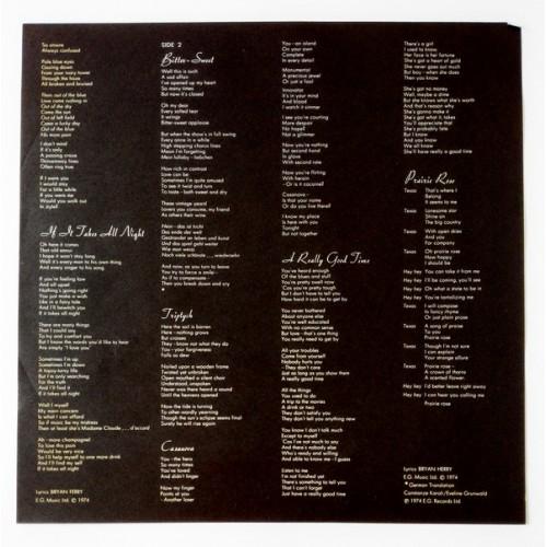 Картинка  Виниловые пластинки  Roxy Music – Country Life / 20MM 9109 в  Vinyl Play магазин LP и CD   09812 5 