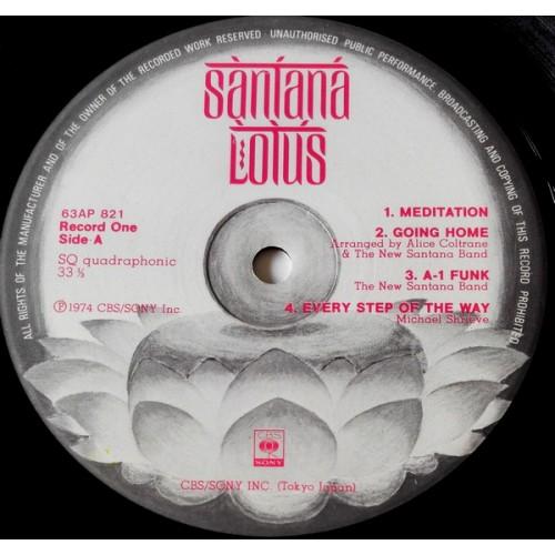Картинка  Виниловые пластинки  Santana – Lotus / 63AP 821~3 в  Vinyl Play магазин LP и CD   09813 6 