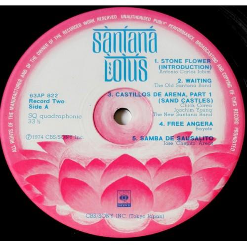  Vinyl records  Santana – Lotus / 63AP 821~3 picture in  Vinyl Play магазин LP и CD  09813  4 
