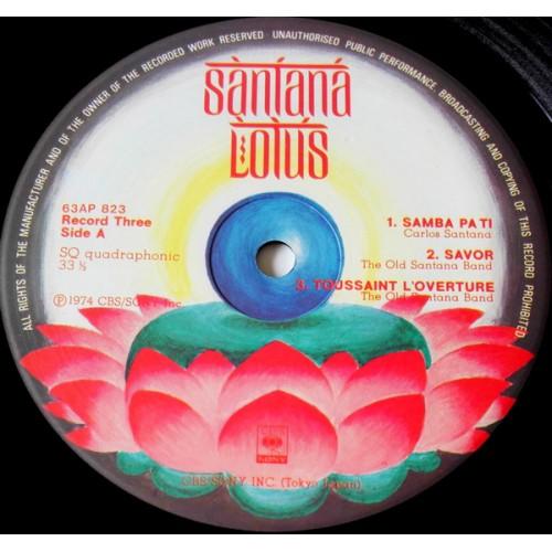 Картинка  Виниловые пластинки  Santana – Lotus / 63AP 821~3 в  Vinyl Play магазин LP и CD   09813 2 