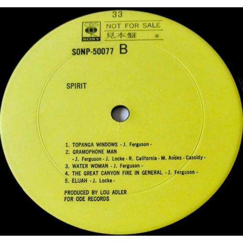Картинка  Виниловые пластинки  Spirit – Spirit / SONP 50077 в  Vinyl Play магазин LP и CD   10254 5 