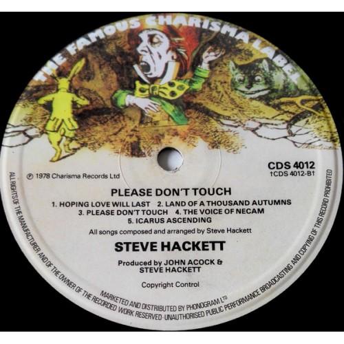  Vinyl records  Steve Hackett – Please Don't Touch! / CDS 4012 picture in  Vinyl Play магазин LP и CD  10264  5 