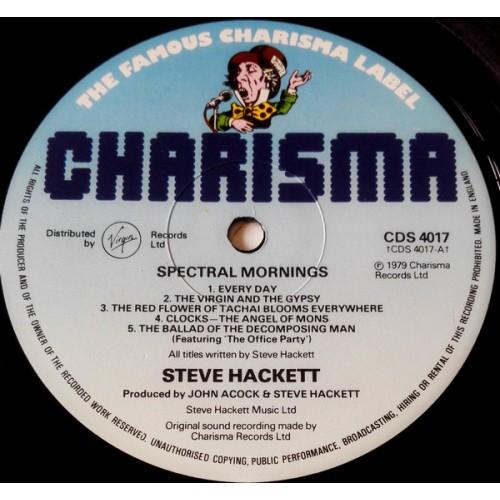 Картинка  Виниловые пластинки  Steve Hackett – Spectral Mornings / CDS 4017 в  Vinyl Play магазин LP и CD   10267 2 