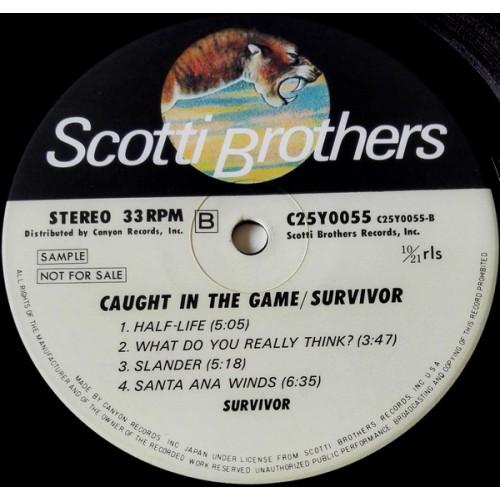 Картинка  Виниловые пластинки  Survivor – Caught In The Game / C25Y0055 в  Vinyl Play магазин LP и CD   10469 5 