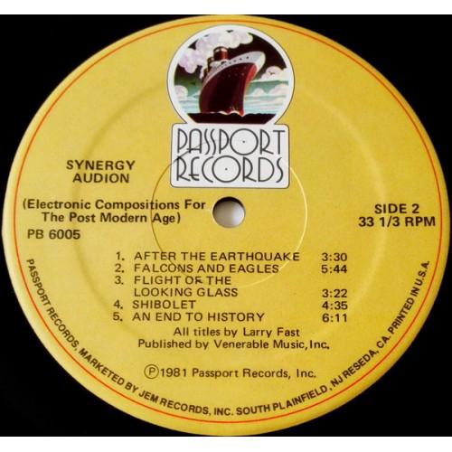 Картинка  Виниловые пластинки  Synergy – Audion (Electronic Compositions For The Post Modern Age) / PB 6005 в  Vinyl Play магазин LP и CD   09950 3 