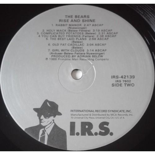 Картинка  Виниловые пластинки  The Bears – Rise And Shine / IRS-42139 в  Vinyl Play магазин LP и CD   10493 5 