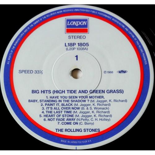 Картинка  Виниловые пластинки  The Rolling Stones – Big Hits (High Tide And Green Grass) / L18P 1805 в  Vinyl Play магазин LP и CD   10395 1 