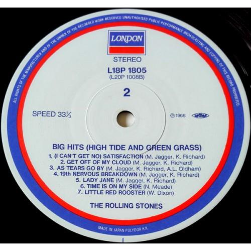 Картинка  Виниловые пластинки  The Rolling Stones – Big Hits (High Tide And Green Grass) / L18P 1805 в  Vinyl Play магазин LP и CD   10395 2 