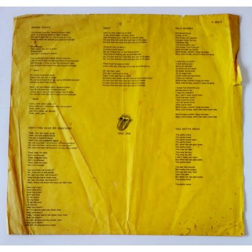Картинка  Виниловые пластинки  The Rolling Stones – Sticky Fingers / P-8091S в  Vinyl Play магазин LP и CD   09687 4 