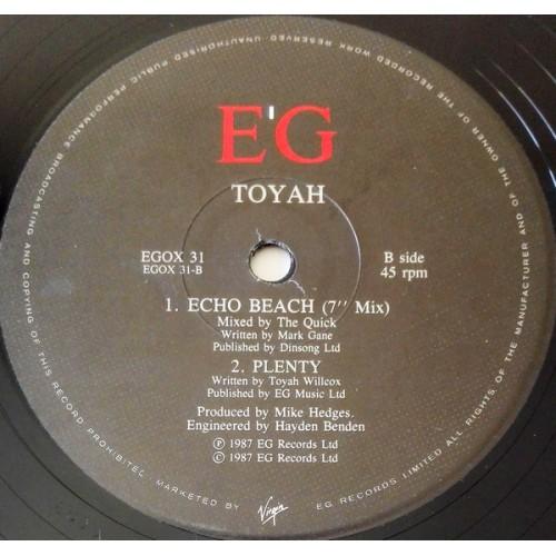 Vinyl records  Toyah – Echo Beach / EGOX 31 picture in  Vinyl Play магазин LP и CD  09947  3 