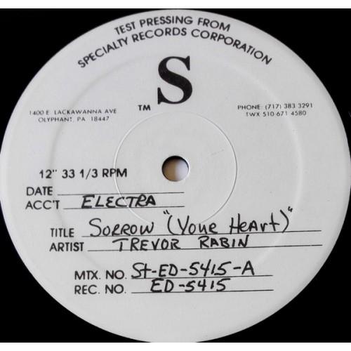  Vinyl records  Trevor Rabin – Sorrow (Your Heart) / ED 5415 picture in  Vinyl Play магазин LP и CD  10233  1 