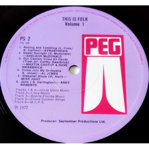 Картинка  Виниловые пластинки  Various – Club Folk Volume 1 / PS 2 в  Vinyl Play магазин LP и CD   10209 1 