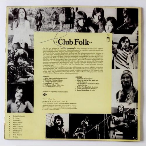 Картинка  Виниловые пластинки  Various – Club Folk Volume 2 / PS3 в  Vinyl Play магазин LP и CD   10208 1 