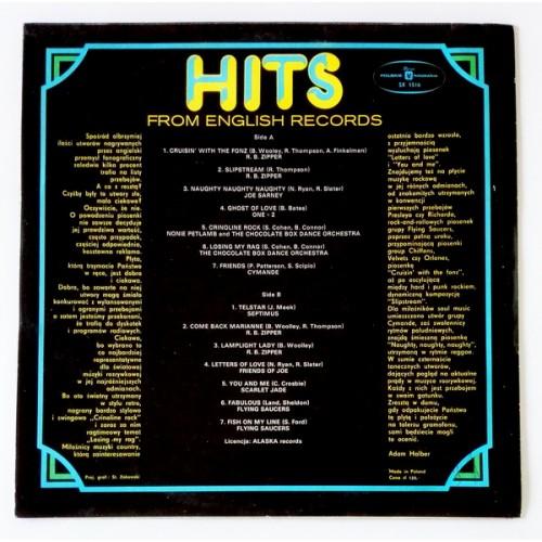 Картинка  Виниловые пластинки  Various – Hits From English Records / SX 1516 в  Vinyl Play магазин LP и CD   10062 1 