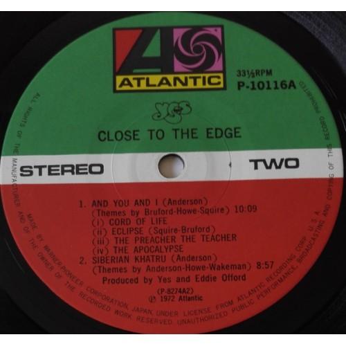 Картинка  Виниловые пластинки  Yes – Close To The Edge / P-10116A в  Vinyl Play магазин LP и CD   10230 9 